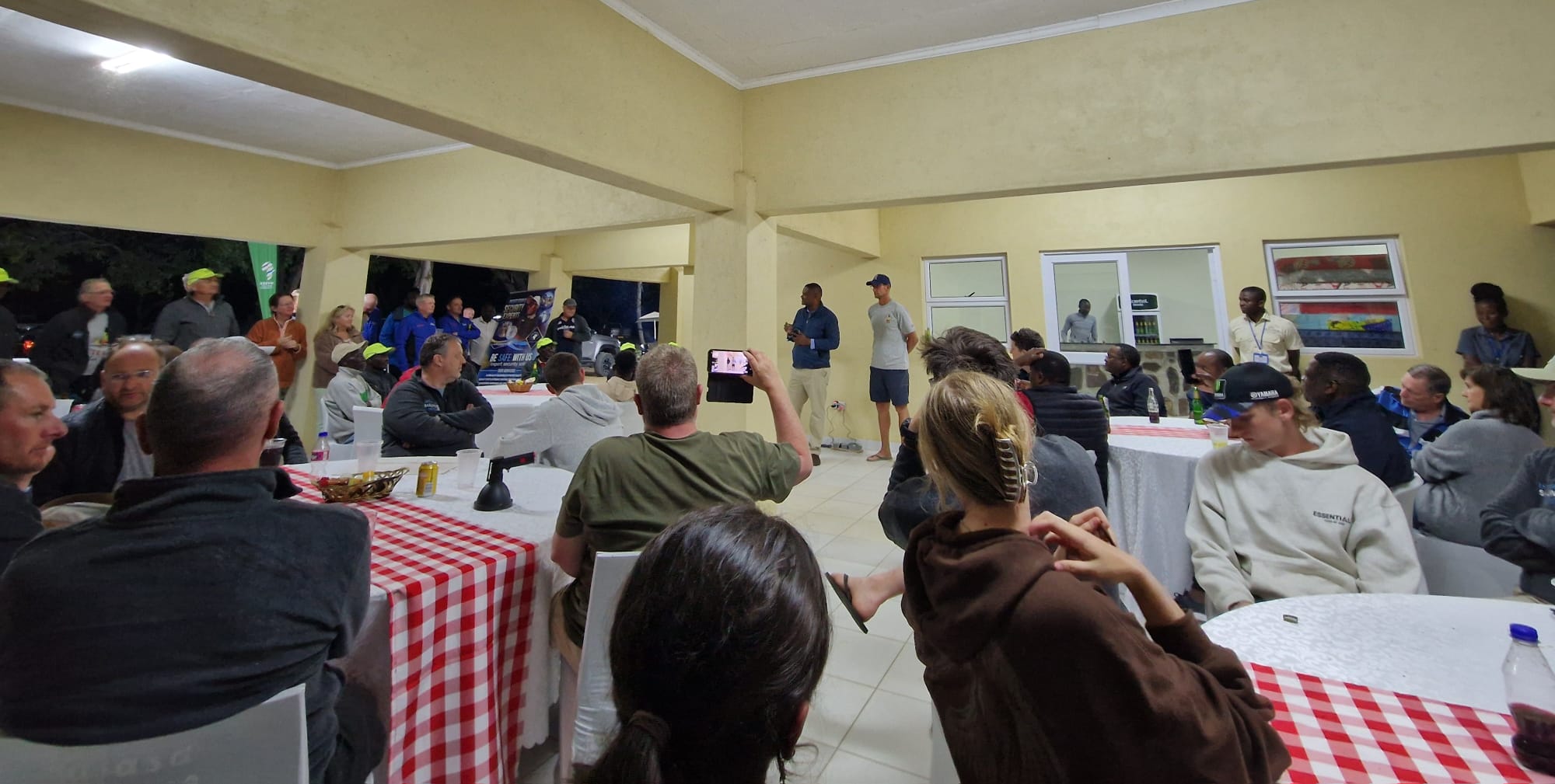 Day 3 briefing and prize giving